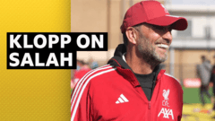 Liverpool's Salah Hailed as 'All-Time Great' by Klopp; Set to Depart at Season's End